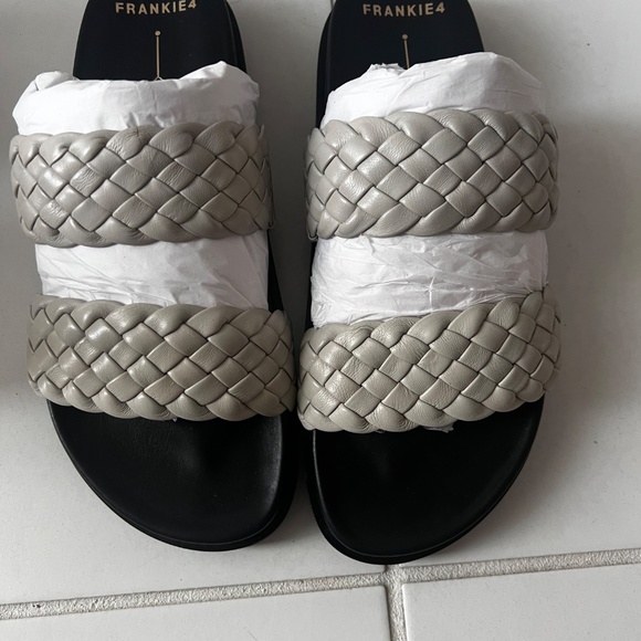 FRANKIE 4 Malone Bone/Black Weave NIB 9.5 MSRP $188 - Picture 3 of 10